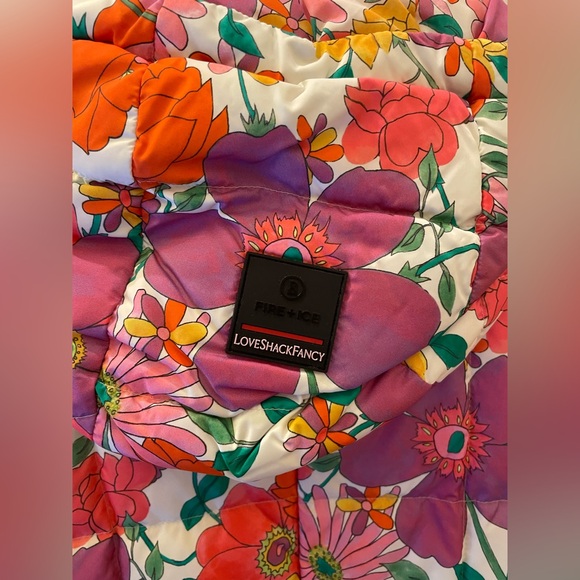 BOGNER FIRE + ICE
X LOVESHACKFANCY WOMEN'S YAMA DOWN JACKET sz S new - Picture 9 of 9